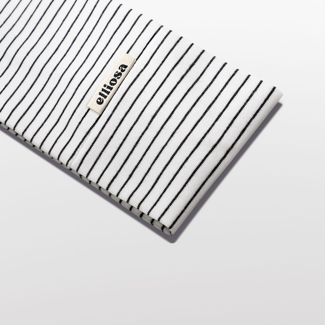 Elliosa Stripes Headband - White