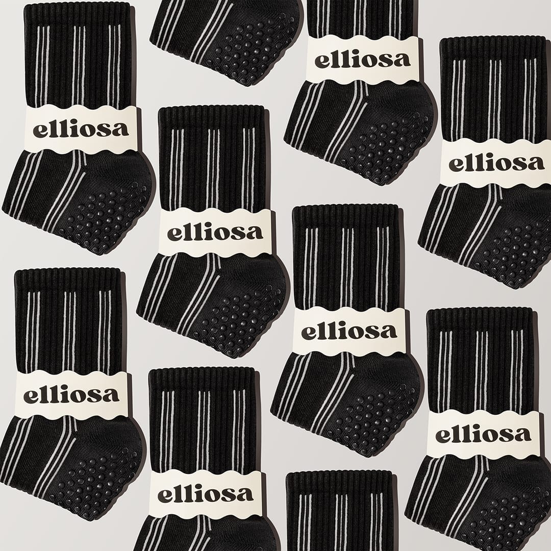Elliosa Pinstripes - Black