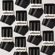 Elliosa Pinstripes - Black