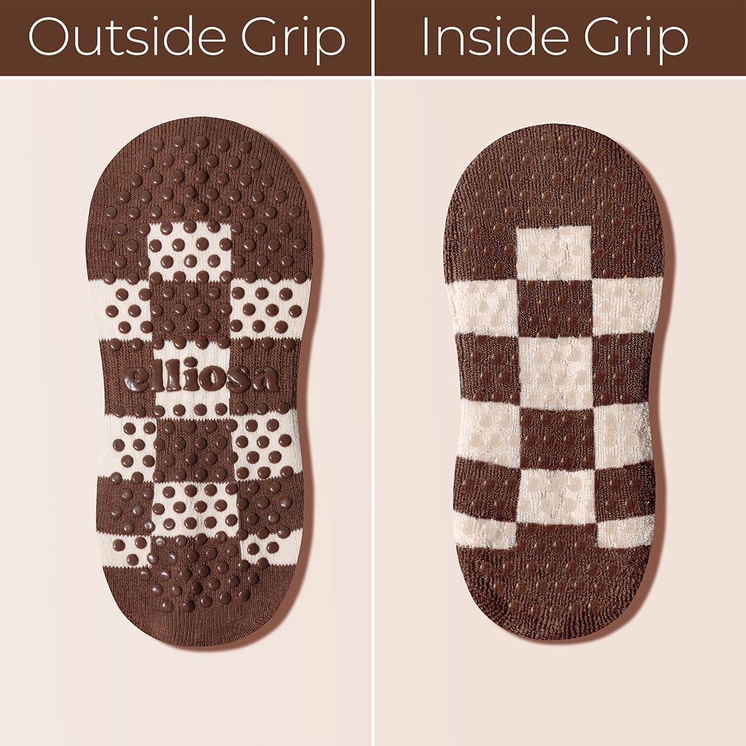 Grip Checkered - Cocoa