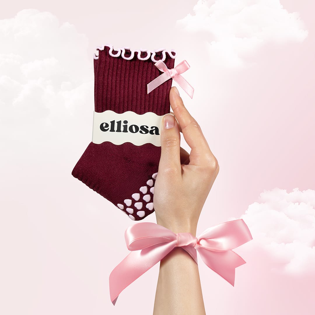 Elliosa Bordeaux Bow