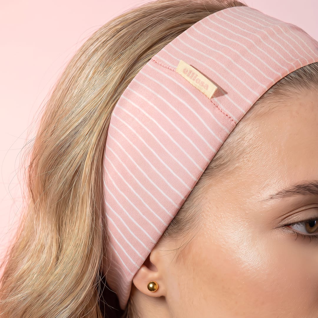 Elliosa Stripes Headband - Pink