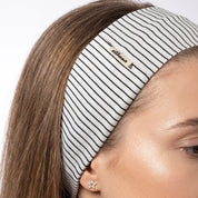 Elliosa Stripes Headband - White