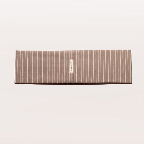 Stripes Headband - Brown