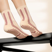 Elliosa Pinstripes - Burgundy Caramel