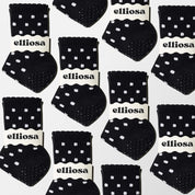 Elliosa Dual-direction™ Noir Polka Dots