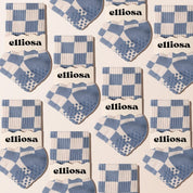 Grip Checkered - Sky Blue
