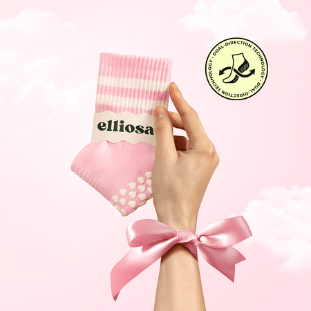 Dual-Direction Grip Stripes - Pink Cloud