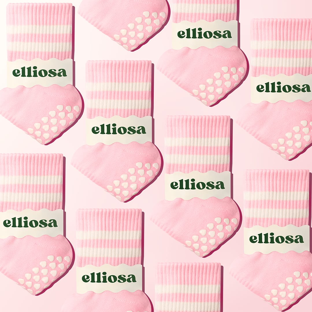 Dual-Direction Grip Stripes - Pink Cloud