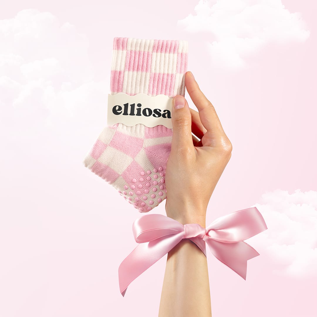 Grip Checkered - Soft Pink