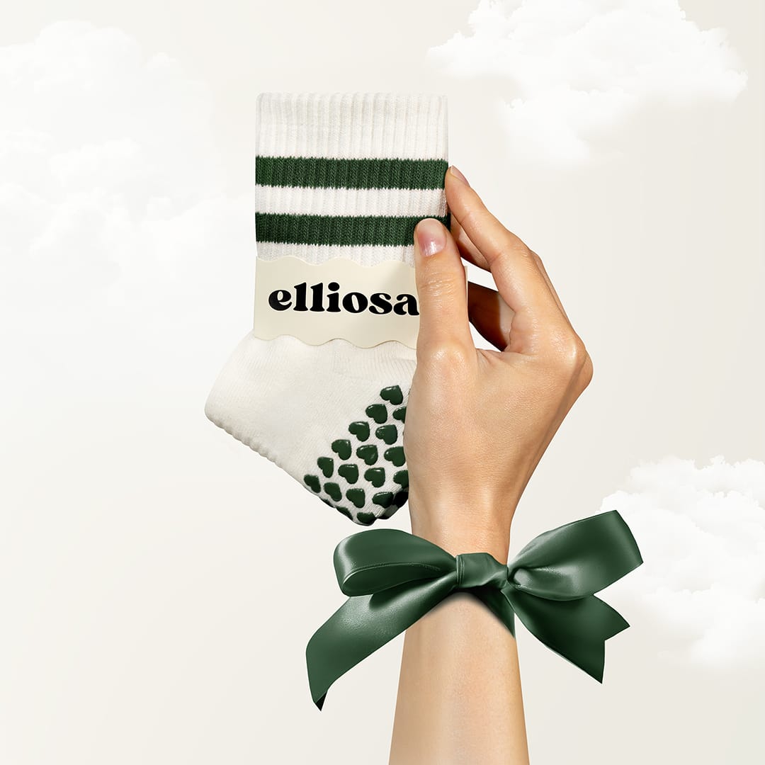 Elliosa Grip Stripes - Evergreen