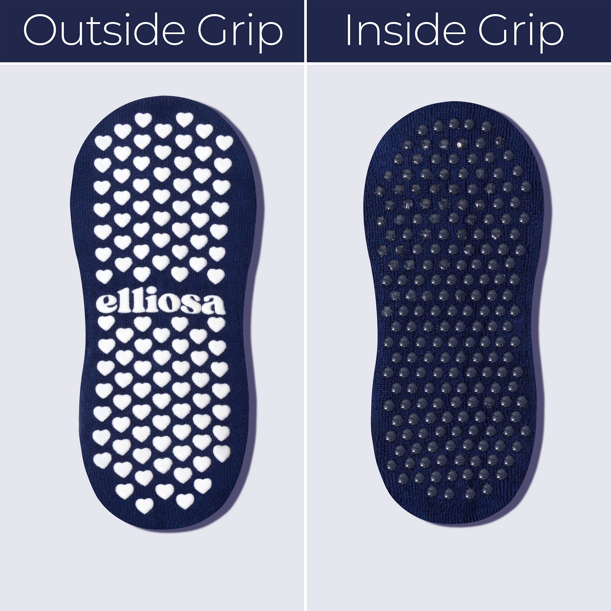 Elliosa Grip Stripes - Navy