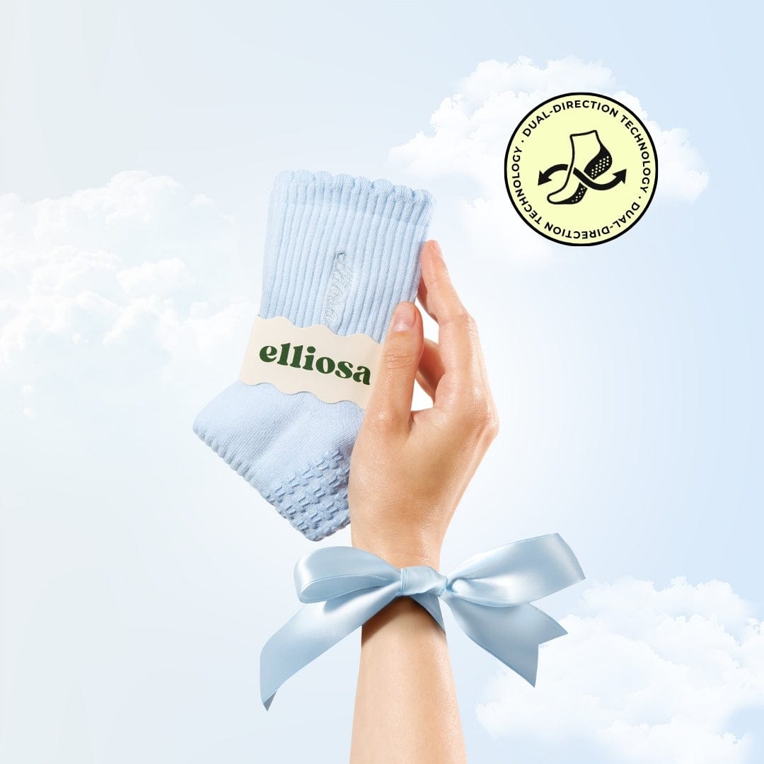 Elliosa Dual-Direction Grip Basics - Baby Blue
