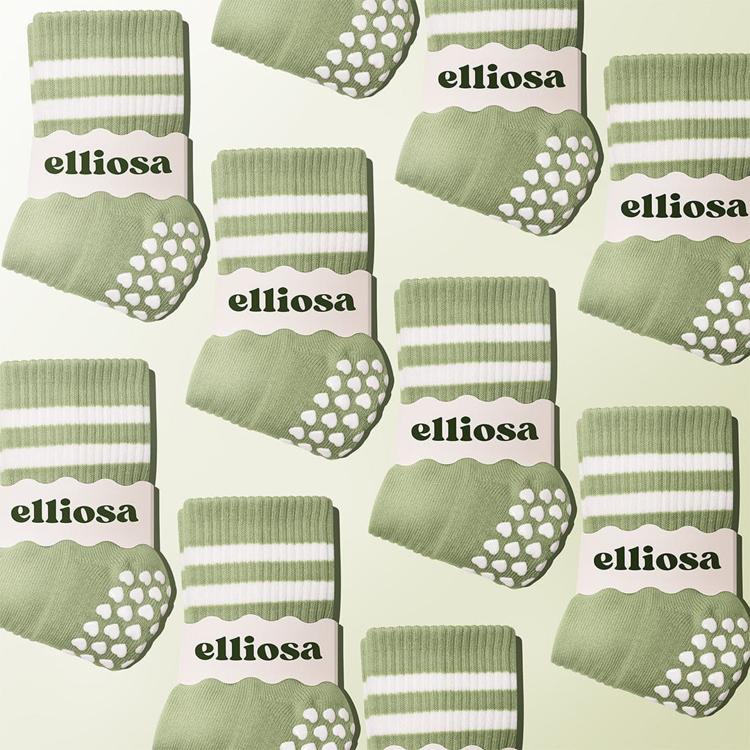 Elliosa Dual-Direction Grip Stripes - Matcha