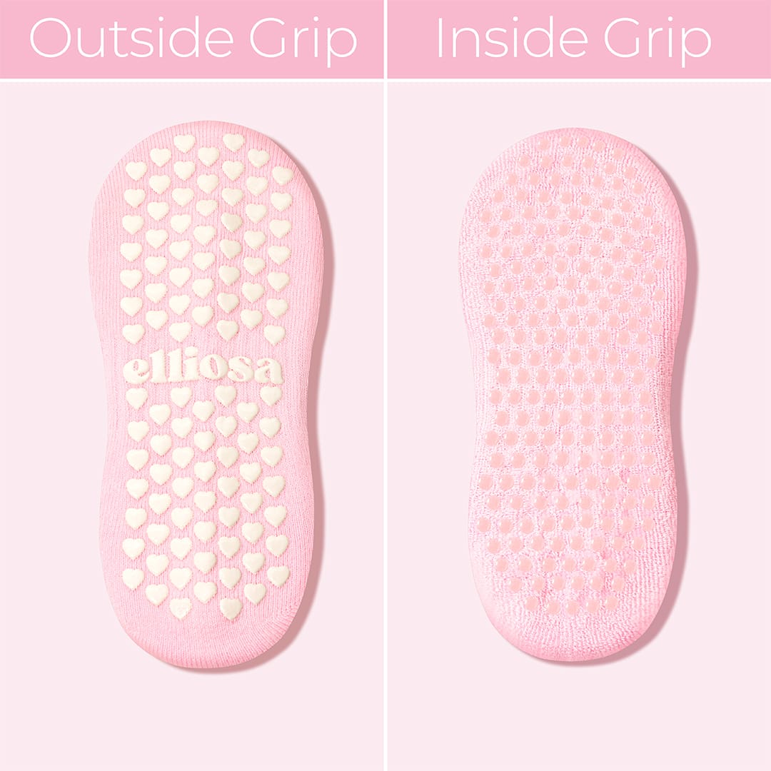 Dual-Direction Grip Stripes - Pink Cloud