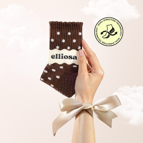 Espresso Polka Dots