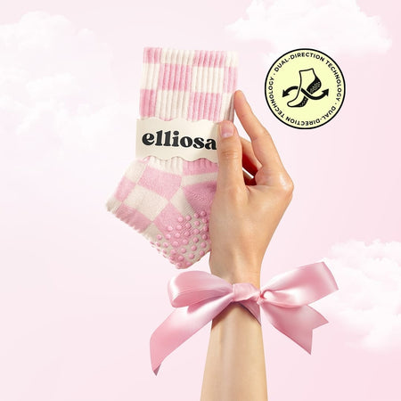 Grip Checkered - Soft Pink