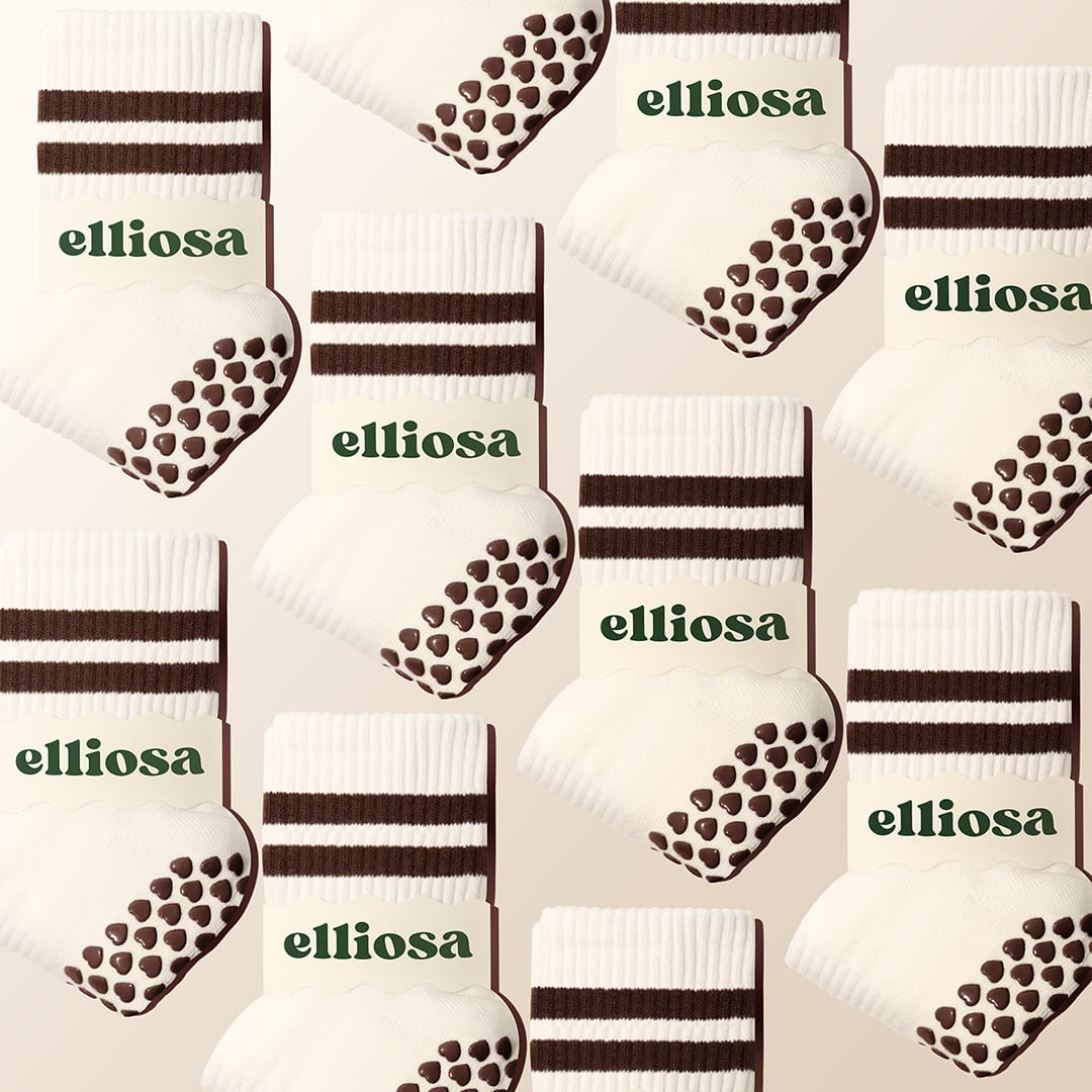 Elliosa Grip Stripes - Espresso