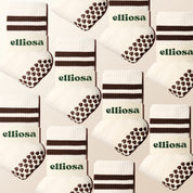Elliosa Grip Stripes - Espresso