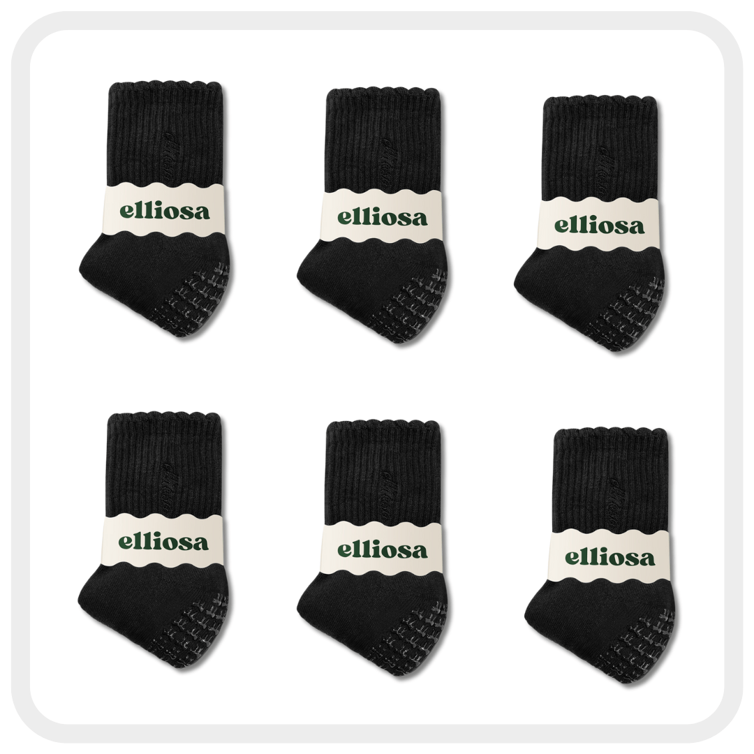 Elliosa Grip Basics - Black (6 Pack)