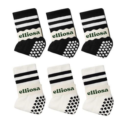 Grip Stripes Black & Cream