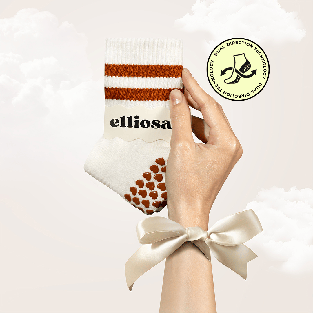 Elliosa Grip Stripes - Burnt Orange